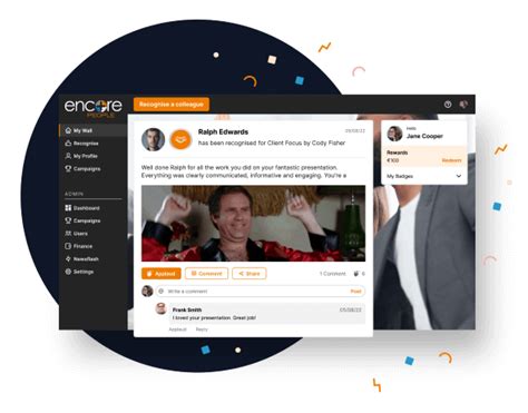 encore personnel payslips|P2P social rewards and recognition platform.